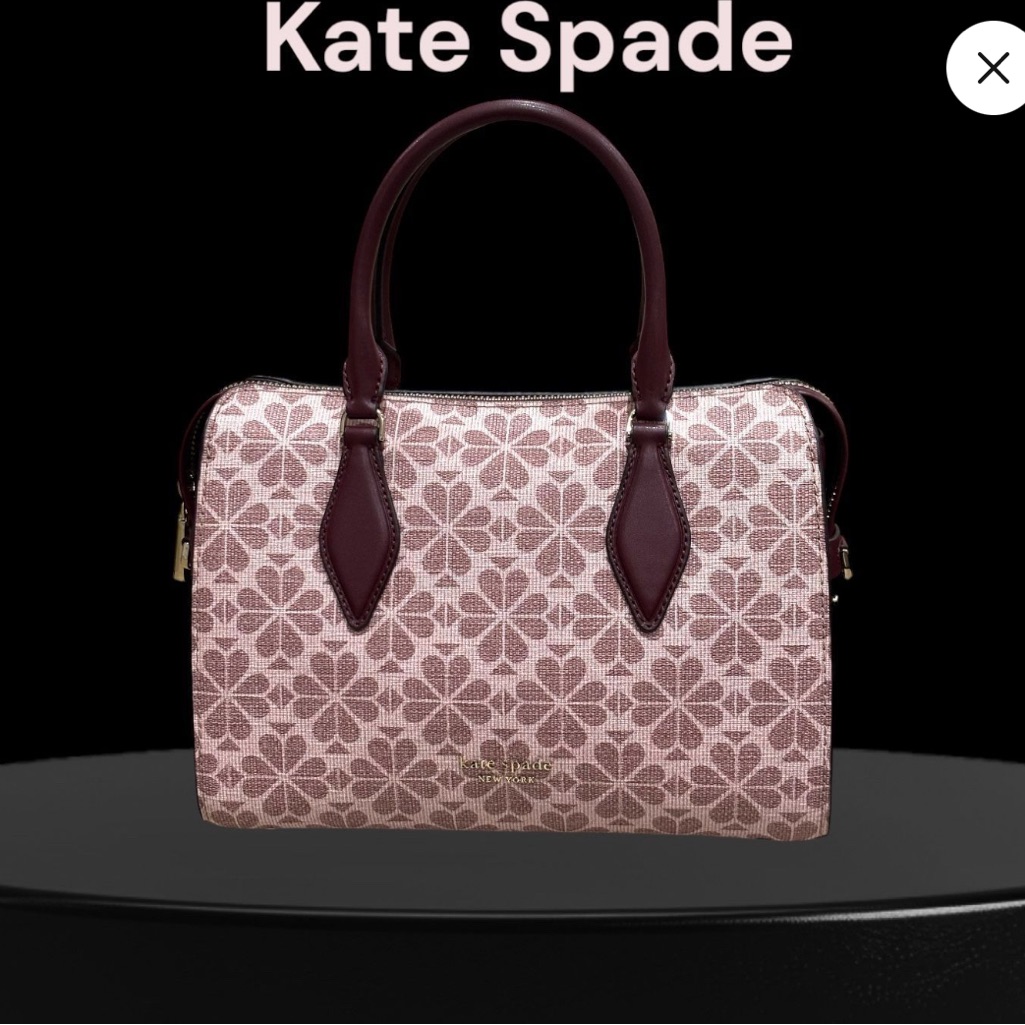 Kate Spade Floral Pink Women's Bag Casey Satchel